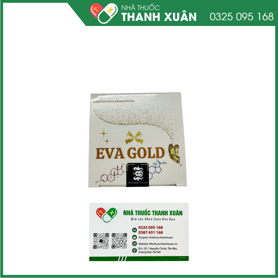 Eva Gold giúp cân bằng nội tiết tố, hỗ trợ làm đẹp da